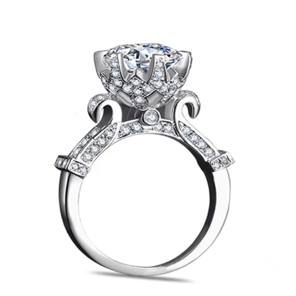 Elegant Silver Women's Ring
